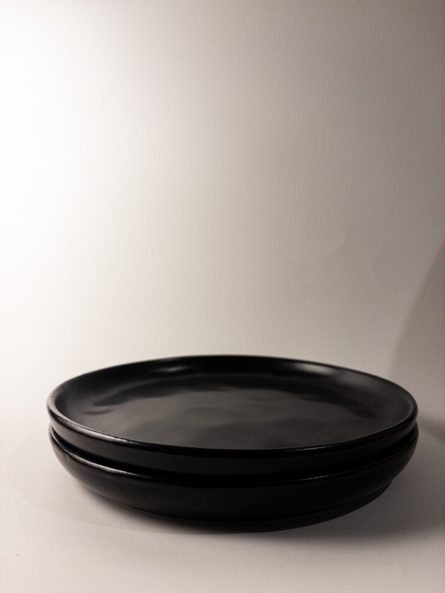 black plates